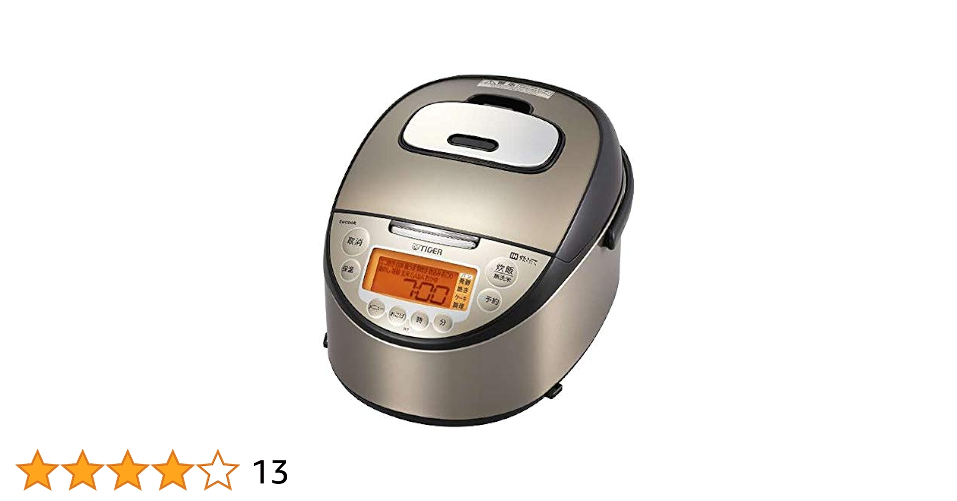 Amazon.co.jp: JKT-J181-TP(パ-ルブラウン) 炊きたて IH炊飯ジャ